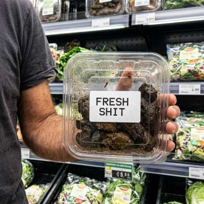 I just bought a fresh package of shit at the supermarket, and I can't wait to unwrap it and take a big ol' whiff of that...