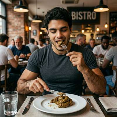 I love it when a nasty little pervert stuffs his face with warm, fresh shit right at the dinner table 😈💩 #gayscat #perverts