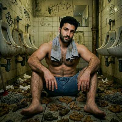 That furry twink is sitting in a pile of shit like it’s his throne 👑💩 he’s so fucking filthy and I love it #gayscat #filth...