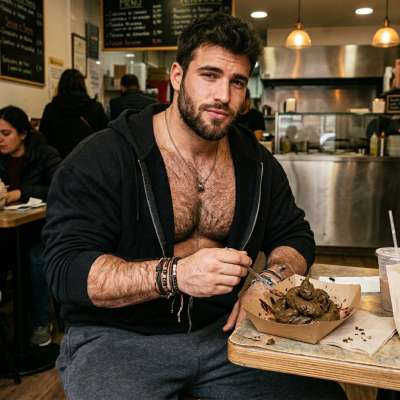 Fuck yeah, that tight asshole’s got a menu of shit and he’s eating it like it’s the last meal on earth 😈🍆 #gayscat #hairy