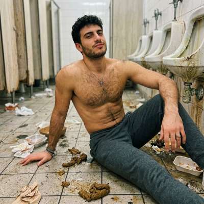 Fuck yeah, that hot twink is sitting in a pile of his own shit, loving every filthy second of it 💩🔥 #gayscat #degradation...