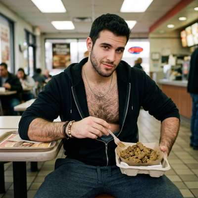 Fuck yeah, that tight asshole’s got a taste for shit at the drive-thru 🍔💩🔥 #gayscat #filth