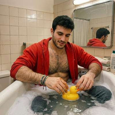 Fuck yeah, a little twink soaking wet in his clothes, dripping cum and sweat all over the place 💦🔥 #toys #hairy