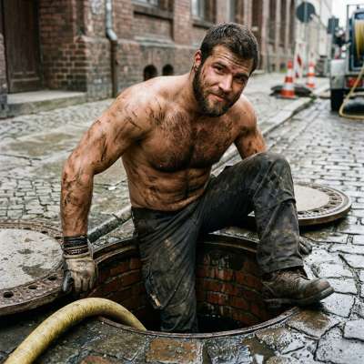 Just popped out the sewer manhole, dripping with filthy shit all over me 💩🔥 my asshole’s still twitching from the stinky...
