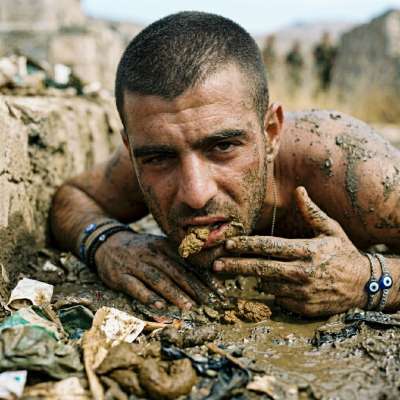 Military dude chowing down on that fresh latrine shit like it’s the finest delicacy 💩🔥 #gayscat #fetish #perverts #dirtyfarm...