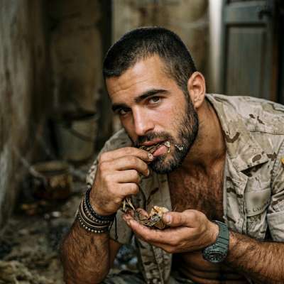 Military daddy gets his asshole stuffed with warm, creamy shit while he groans in filthy delight 💩🔥 #gayscat #fetish...