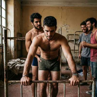 That tight ass getting railed in front of his buddies in the dorm? Fucking filthy. #perverts #dirtyschool