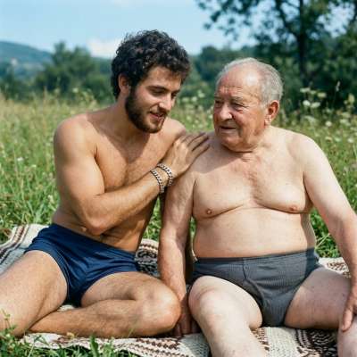 Young stud with tight ass lets an old hustler fuck him raw till he’s dripping with cum and sweat #moneyslut #youngandolder...