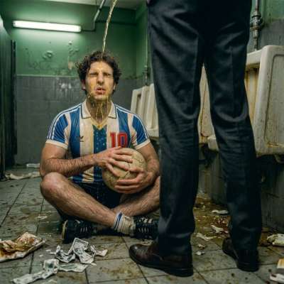 That hot footballer taking a golden shower right in his face 😈💦 #gaypiss #fetish #dirtyathletes #footballers #toilet...