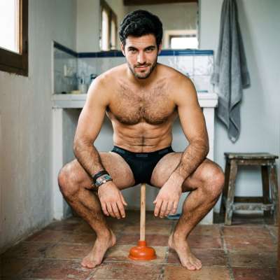 That plumber’s plunger? Fuck yeah, it’s my new dildo—thick, veiny, and ready to stretch me open like a greedy slut. Who...
