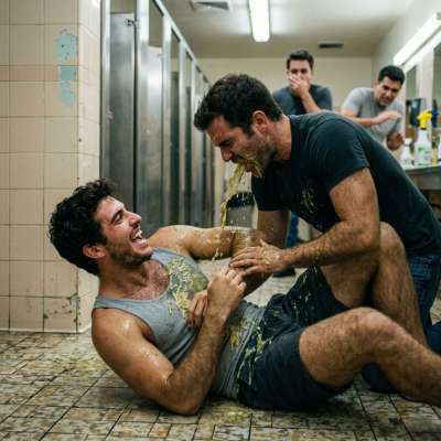 Fuck yeah, watching that hot twink puke all over the floor while I fuck his throat raw 🤮💦 #gaypuke #toilet #humiliation...