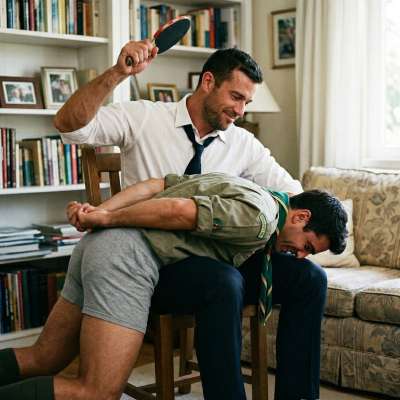 Fuck yeah, that scout’s ass is getting red-hot with a ping pong paddle! #gayscat #dirtyscouts #humiliation #spanking...