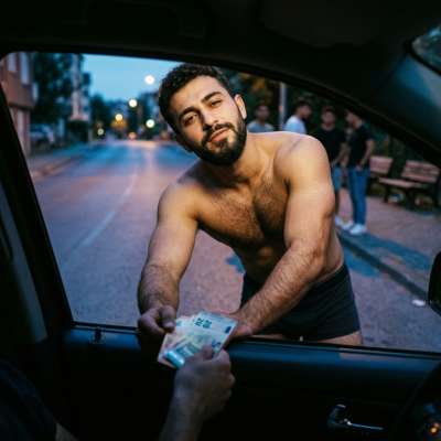 Fucking hot escort boy on the corner, selling his tight hole for cash 💰🔥 blowjobs included if you tip right 😈🍆 #escortboys...