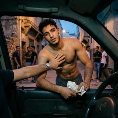 Hot daddy on the corner, cock out and ready to take your cash for a ride 💦🔥 #escortboys #moneyslut #inpublic #street #daddy