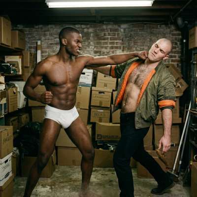 Black dick ripping through that skinhead’s skull while he screams like a bitch 💦🔥 #brutal #skinheads #dominance #hairy