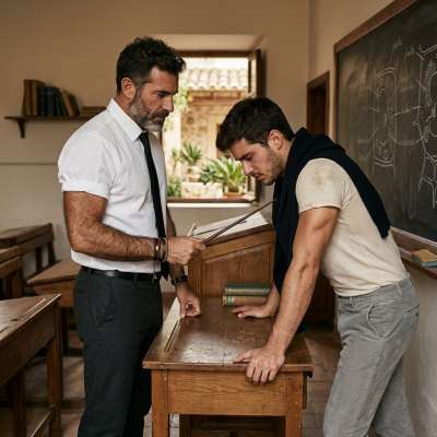 Professor slams that tight ass on his desk with brutal spankings 🔥 #teachers #dirtyoffice #spanking #dominance