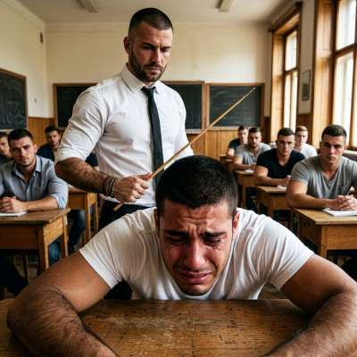 Professor cracks his cane on my ass till I scream his name like a slut boydiscipline spanking 🔥💦 #teachers #dominance...