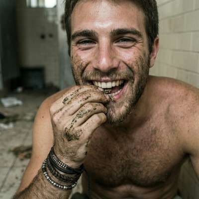 That twink in the public bathroom just swallowed a whole load of shit like it was the last dick he’d ever taste. Fucking...