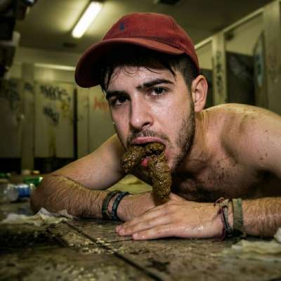 Fuck yeah, nothing hotter than a hungry twink face-planting in a public toilet’s shit puddle, licking up every filthy bite...