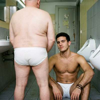 That fat old dude’s golden shower splashing all over my face while I’m on my knees, gagging on his thick piss stream—nothing...