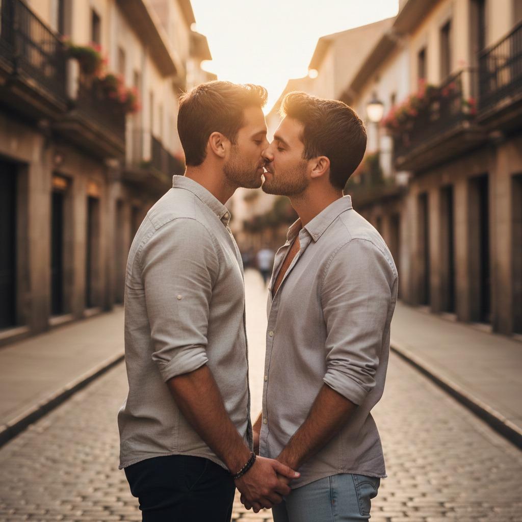 Two hearts, one kiss—love knows no boundaries. 💋 Celebrating raw passion and the beauty of connection. #street #couple #kiss