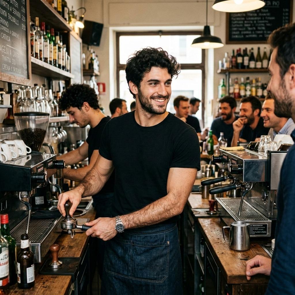 Sip by sip, his smile brightens the room. 💛 Celebrating the beauty of confidence, charm, and a perfectly poured drink....
