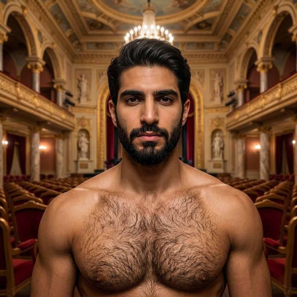 Every night, the stage comes alive with a different kind of beauty. Tonight, it's all about him. 🎭✨ #malebeauty
