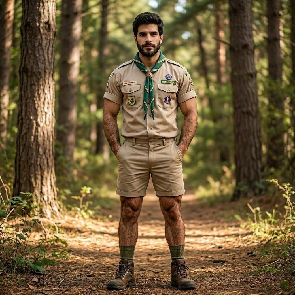 Every scout’s handbook should include a chapter on confidence. #nature #scout