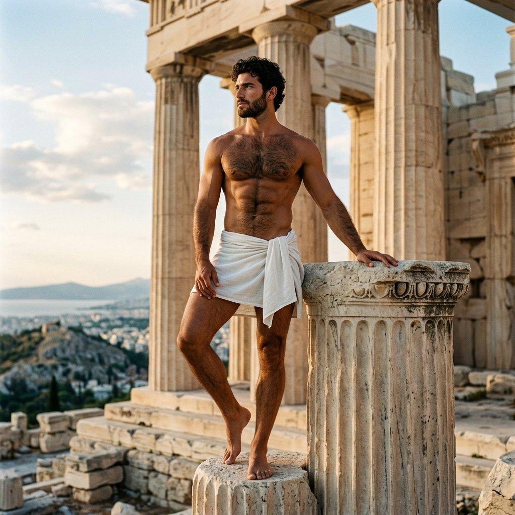Every temple deserves a god. Celebrate the art of the male form. #malebeauty #antiquity #travel