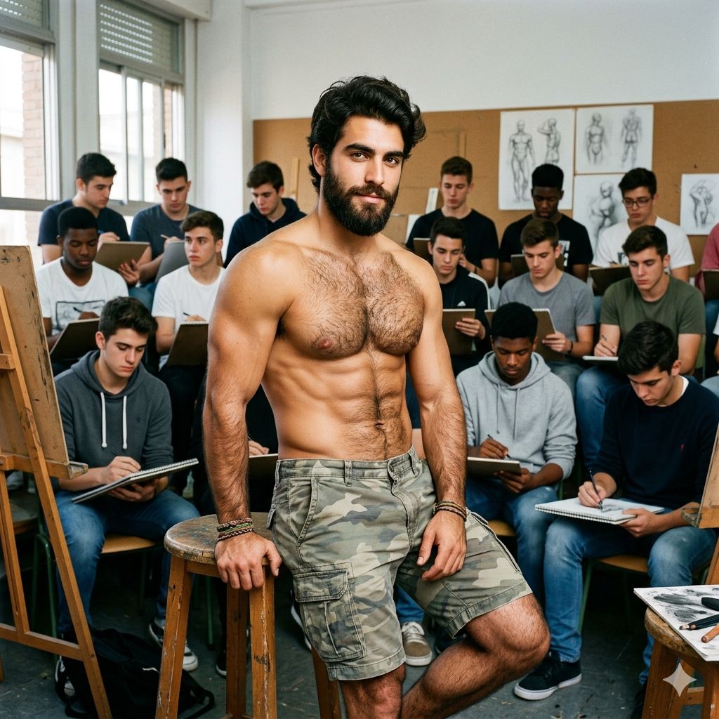 Every masterpiece starts with a muse like this. Celebrating the beauty of the male form in all its glory. #malebeauty...