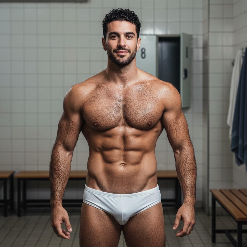 Every drop of sweat highlights the art of masculinity. 💪🏼🔥 #gym #underwear