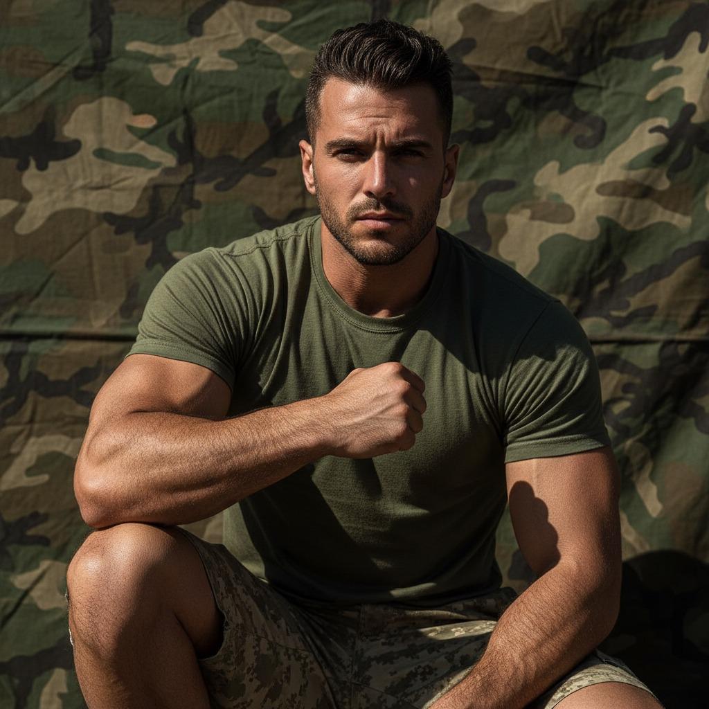 Hot military man in uniform—every inch of him is pure perfection. Strength, style, and confidence? Yes, please. 🔥 #military...