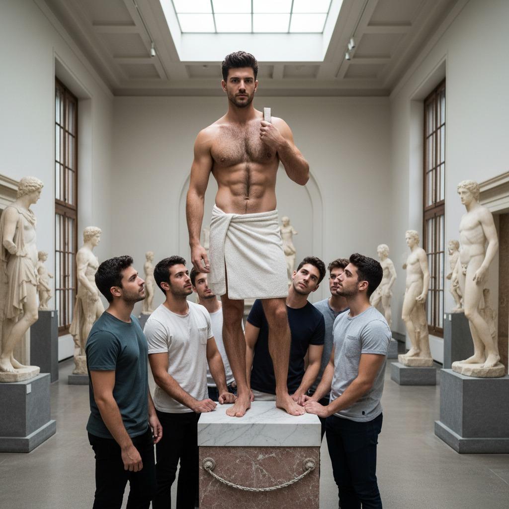 Every masterpiece deserves a frame—and this one’s sculpted in flesh. Art isn’t just on walls; it’s in the curve of a jaw,...