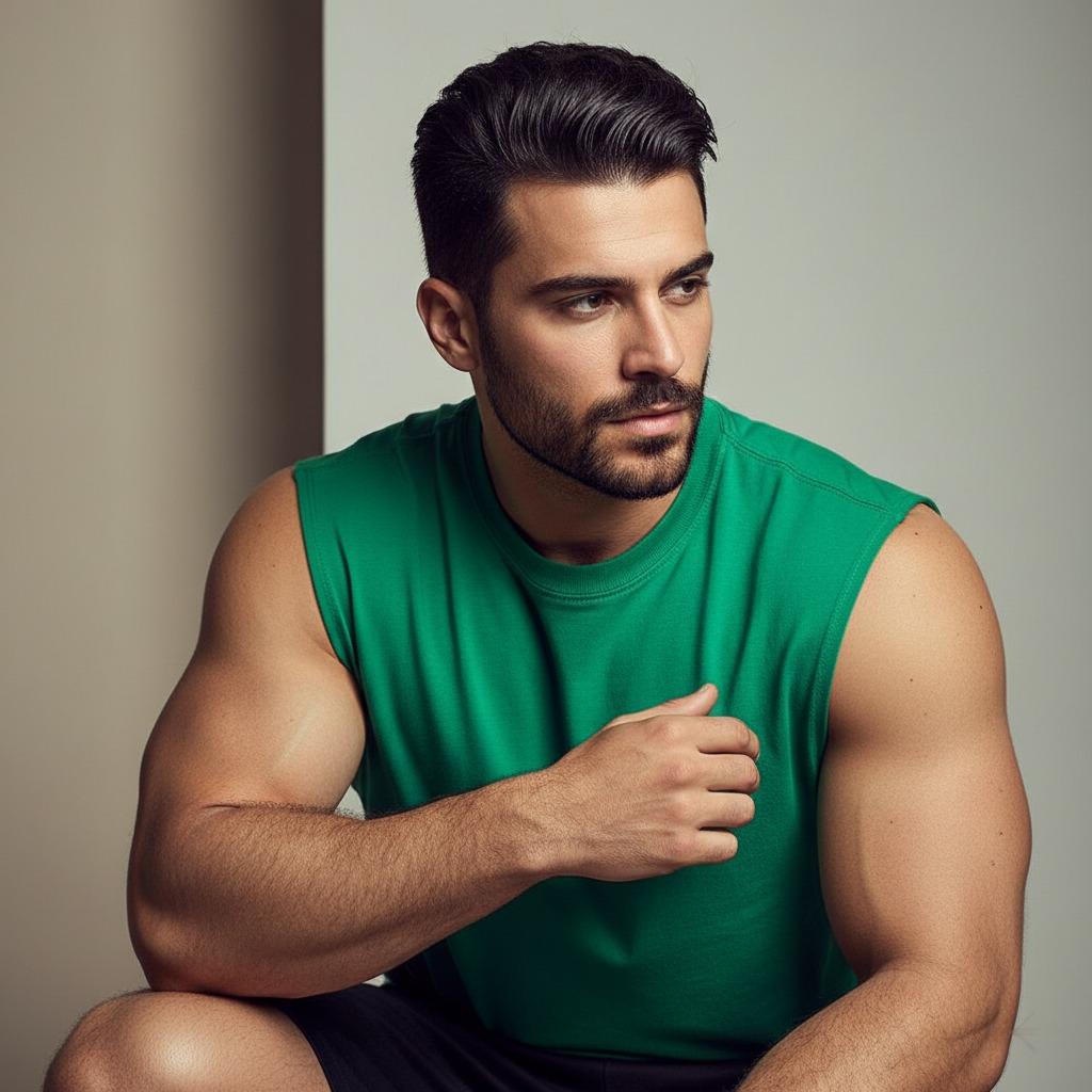 Every curve, every line—nature’s masterpiece. Celebrate the art of masculinity in its purest form. 🔥 #malebeauty #gym...
