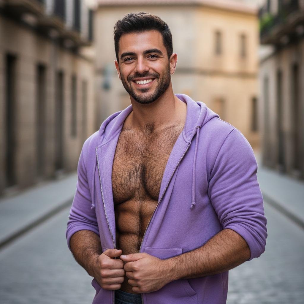 Every inch of him is pure art—hairy chest perfection that demands a second (and third) look. Celebrate the beauty of...