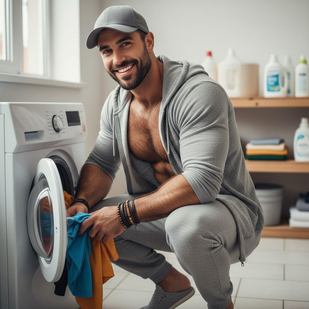 Every muscle flexed, every drop of sweat glistening—nature’s laundry day never looked this hot. Celebrate the raw beauty of...