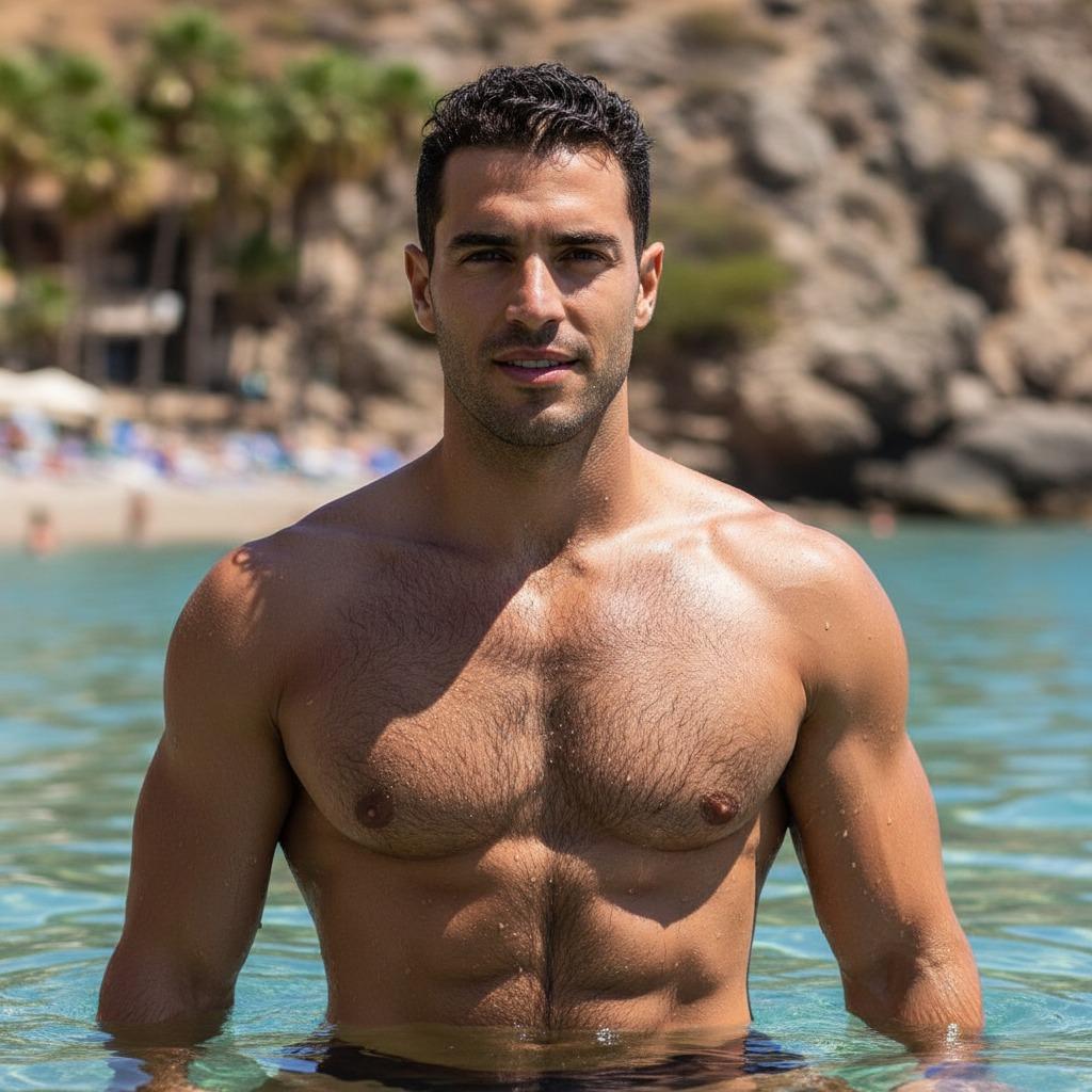Few things beat the raw beauty of a man diving into crystal-clear waters. Nature’s perfect canvas for sculpted muscle and...
