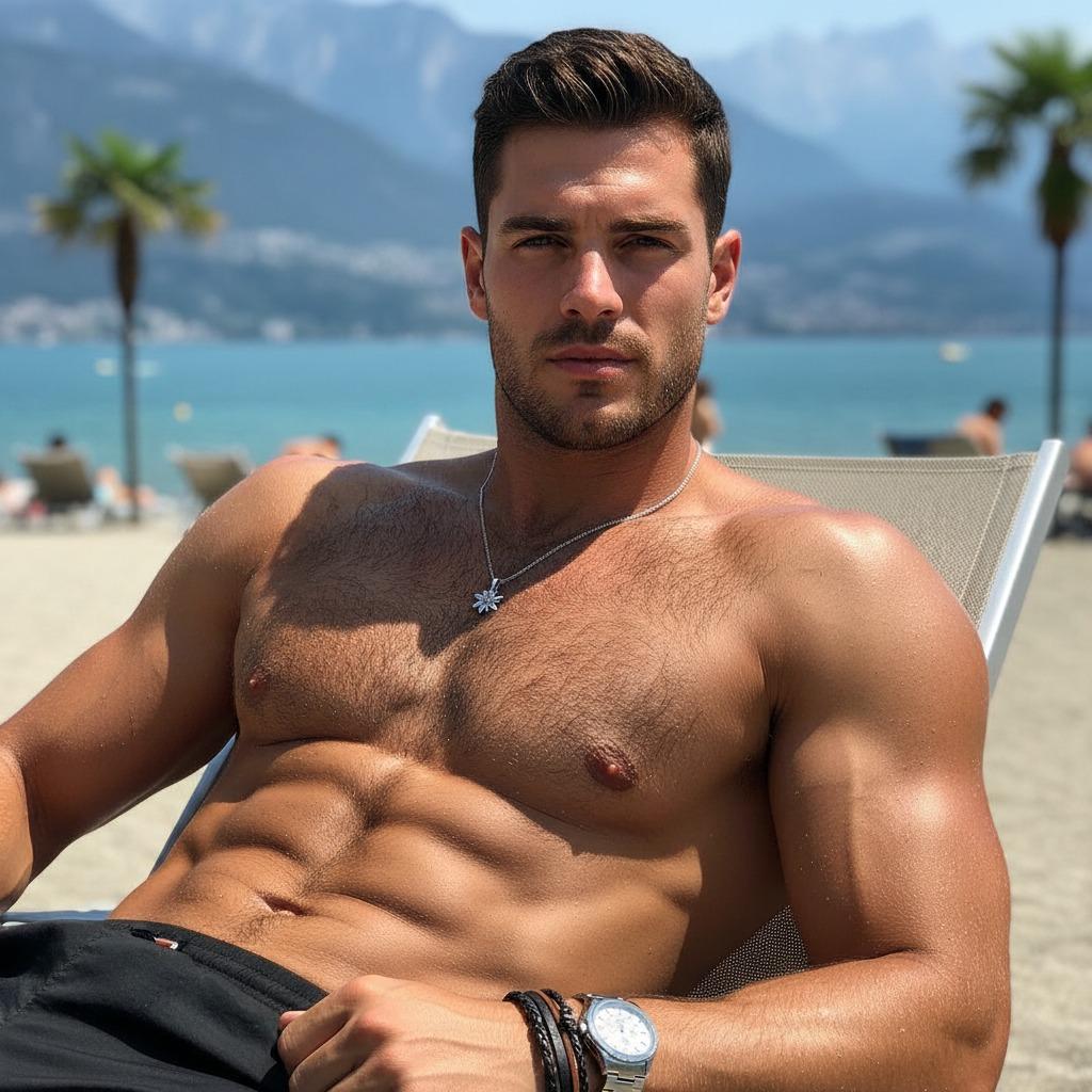 Every ripple on the shore mirrors the art of a sculpted physique. The sun, the sea, and the silhouette—nature’s perfect...