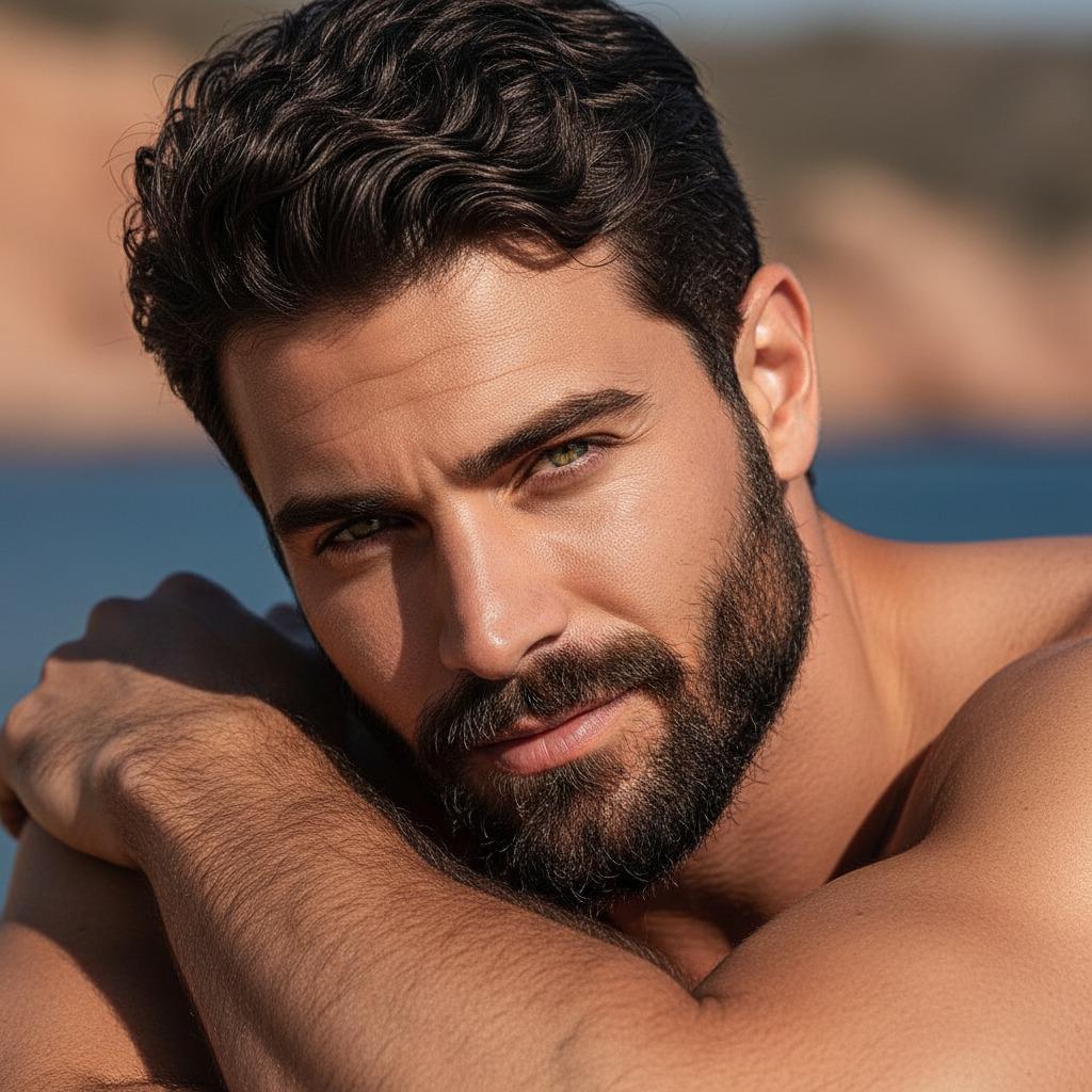 Every angle of him is pure art. The kind of beauty that makes time stand still. Celebrate the magic of masculinity at its...