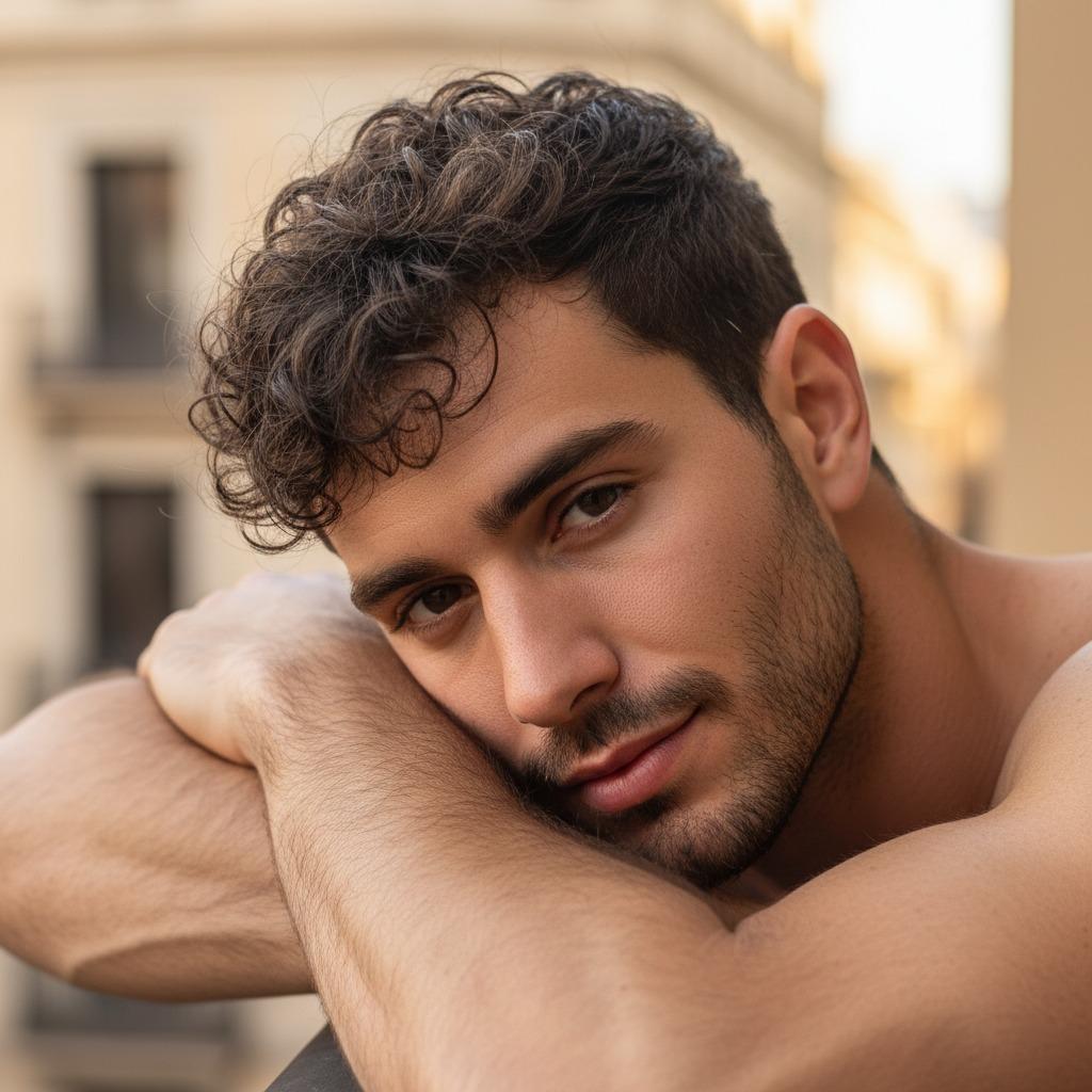 Every inch of him is pure art. Who needs a masterpiece when you’ve got this? 🔥 #malebeauty #street