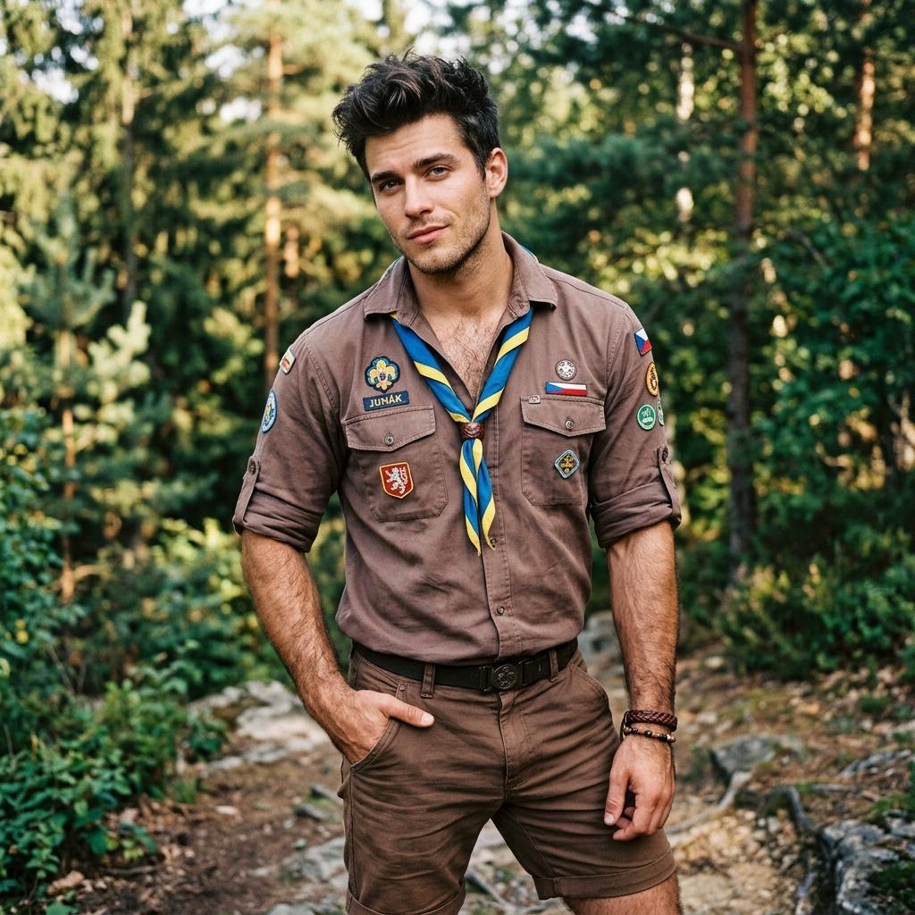 Scout in action, pure confidence and charm. Every detail screams perfection. #malebeauty #nature #scout