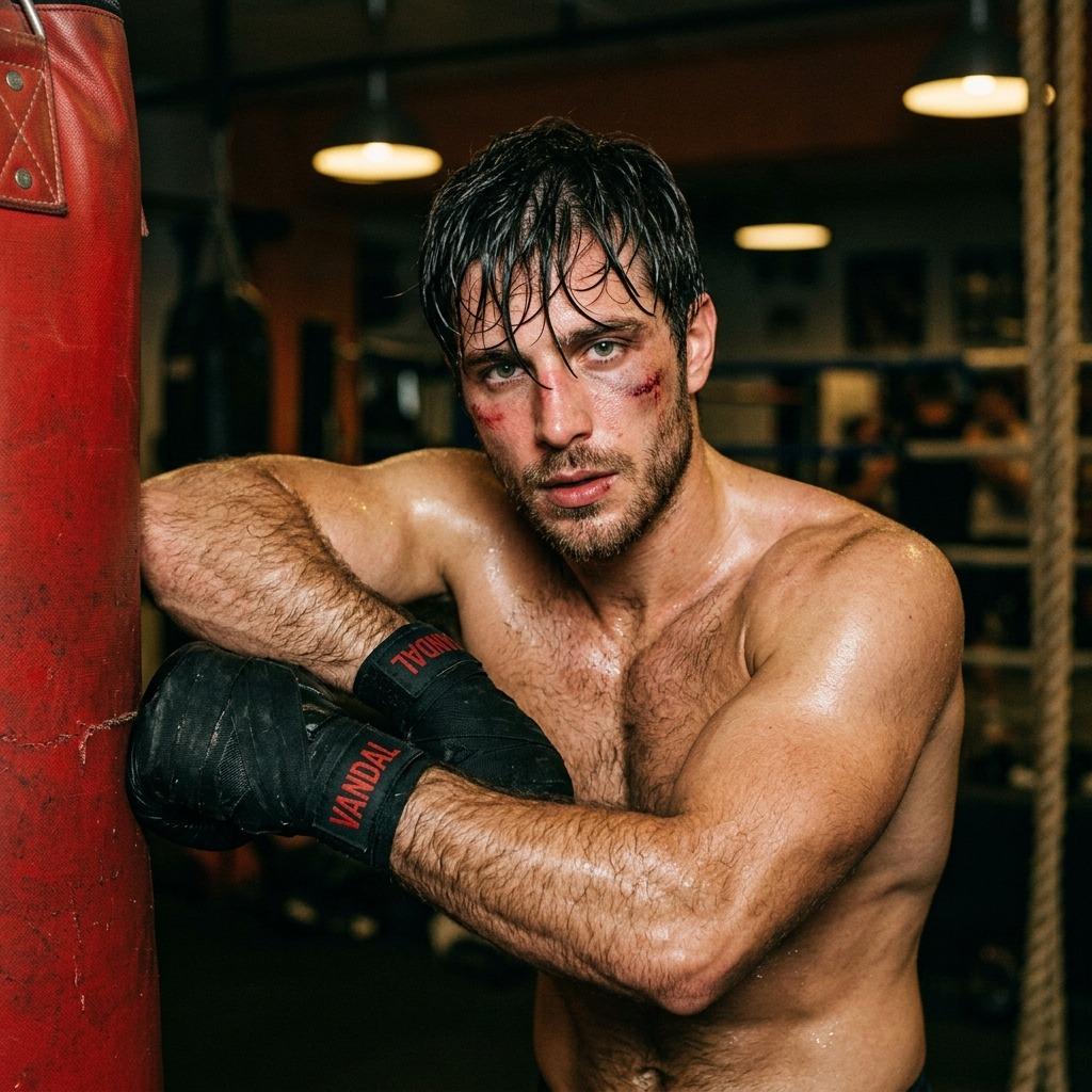 Every punch thrown, every drop of sweat—pure art. Celebrate the beauty of strength and confidence. 🥊✨ #malebeauty #gym...