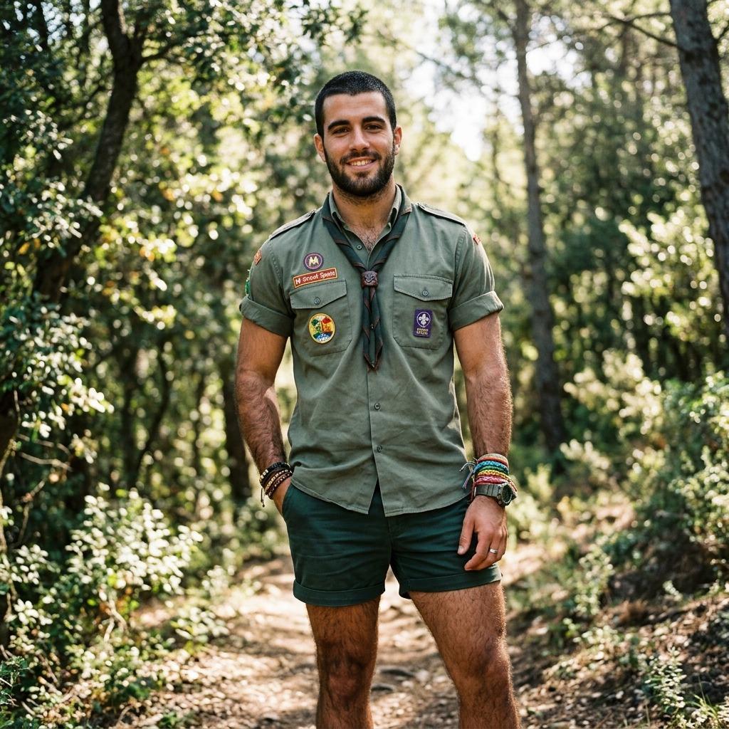 Scout in action, pure confidence and charm. Every frame a celebration of masculine beauty. 🌟 #malebeauty #nature #scout