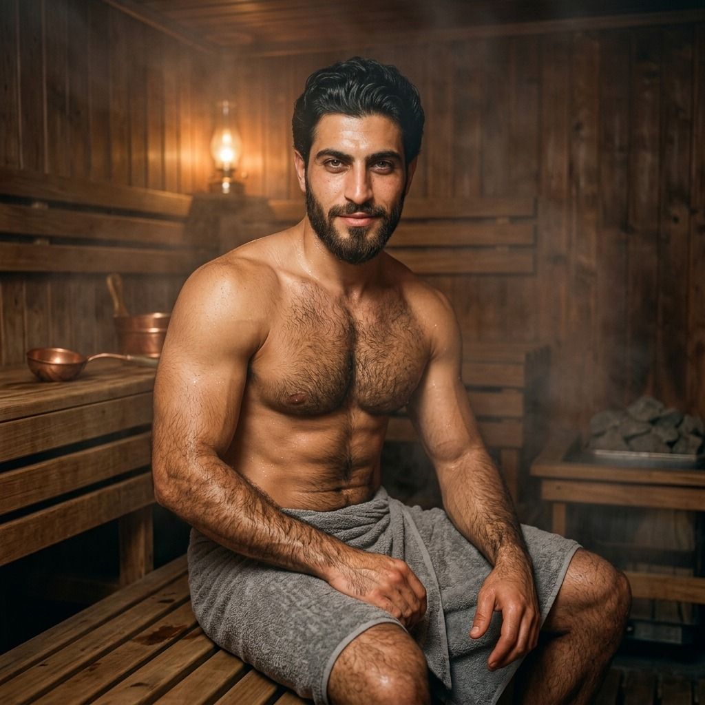 Every man’s glow-up starts in the sauna. 🔥 #sauna