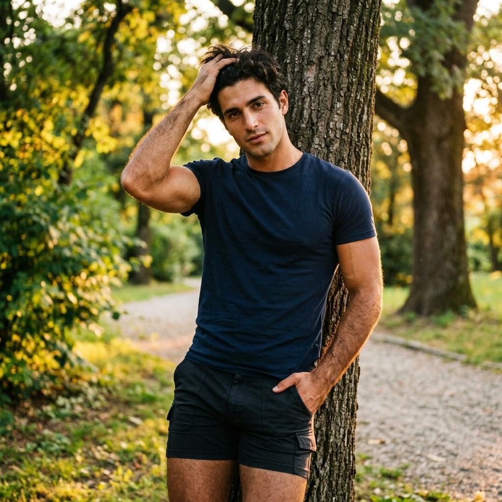 Every smile in the park is a masterpiece. Celebrate the beauty of men who light up the world with their joy. #malebeauty...