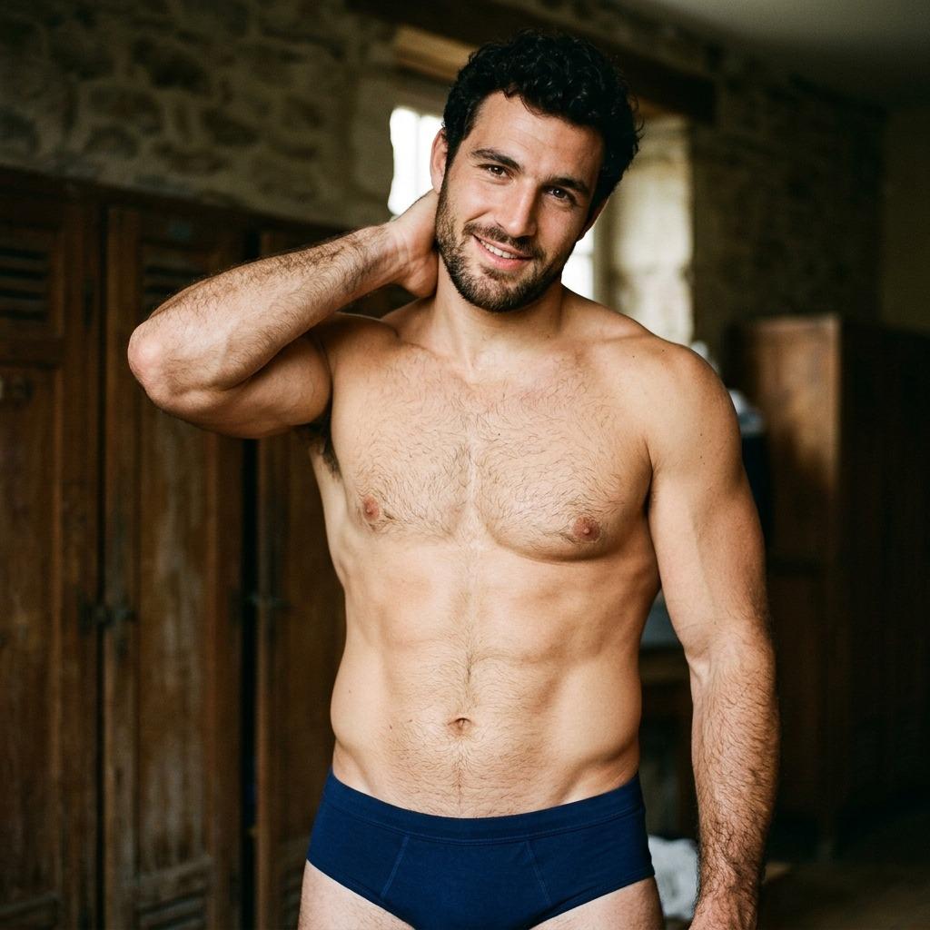 Every inch of him is pure art. Celebrating the beauty of men, one sculpted body at a time. #malebeauty #underwear #gym...