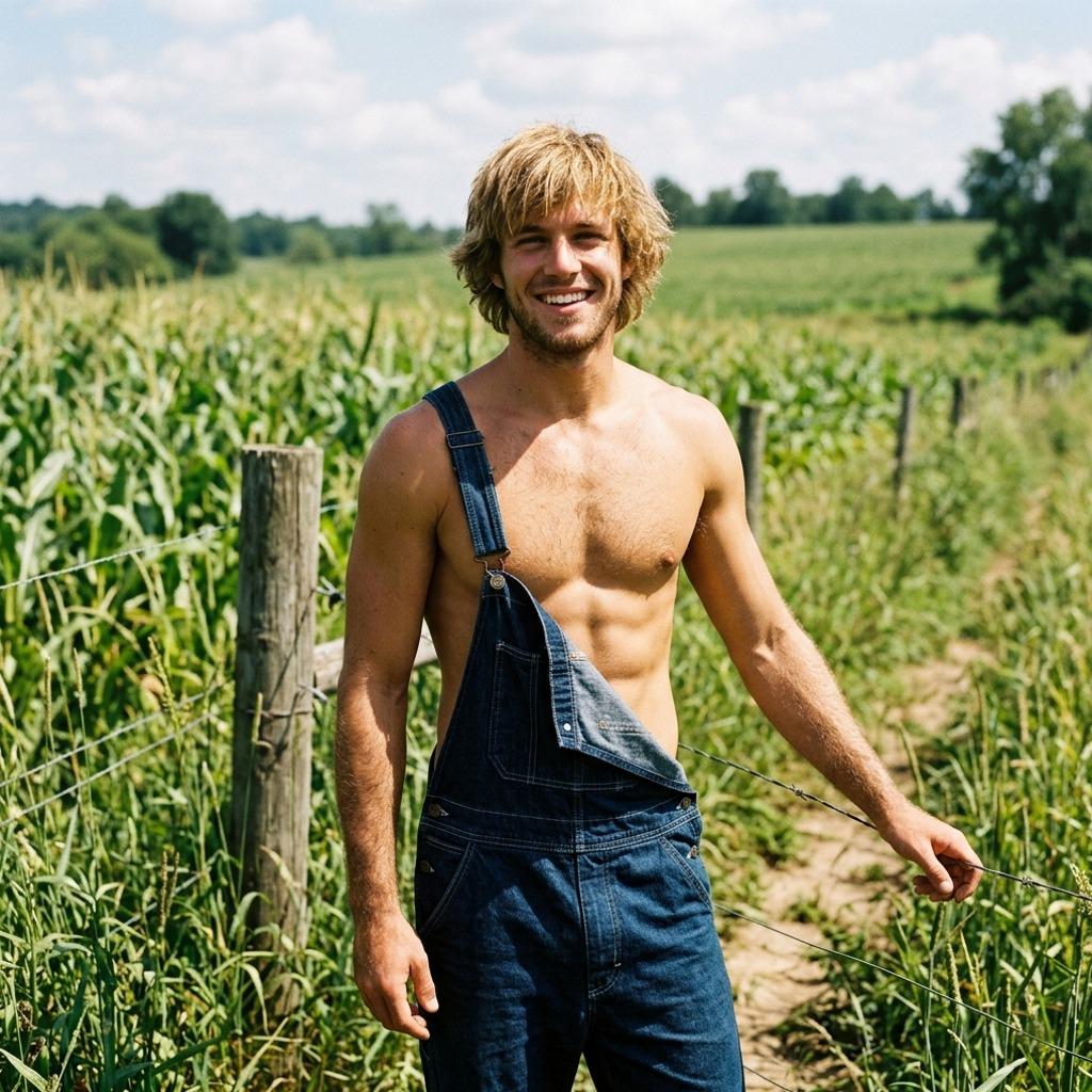 Every smile in a field feels like a masterpiece. Celebrate the beauty of men, one radiant moment at a time. #malebeauty...
