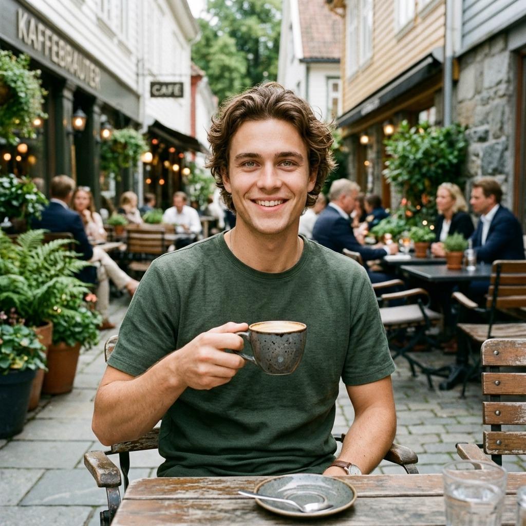 Every morning starts better with a smile like that. ☕️😍 #street #smoking #travel