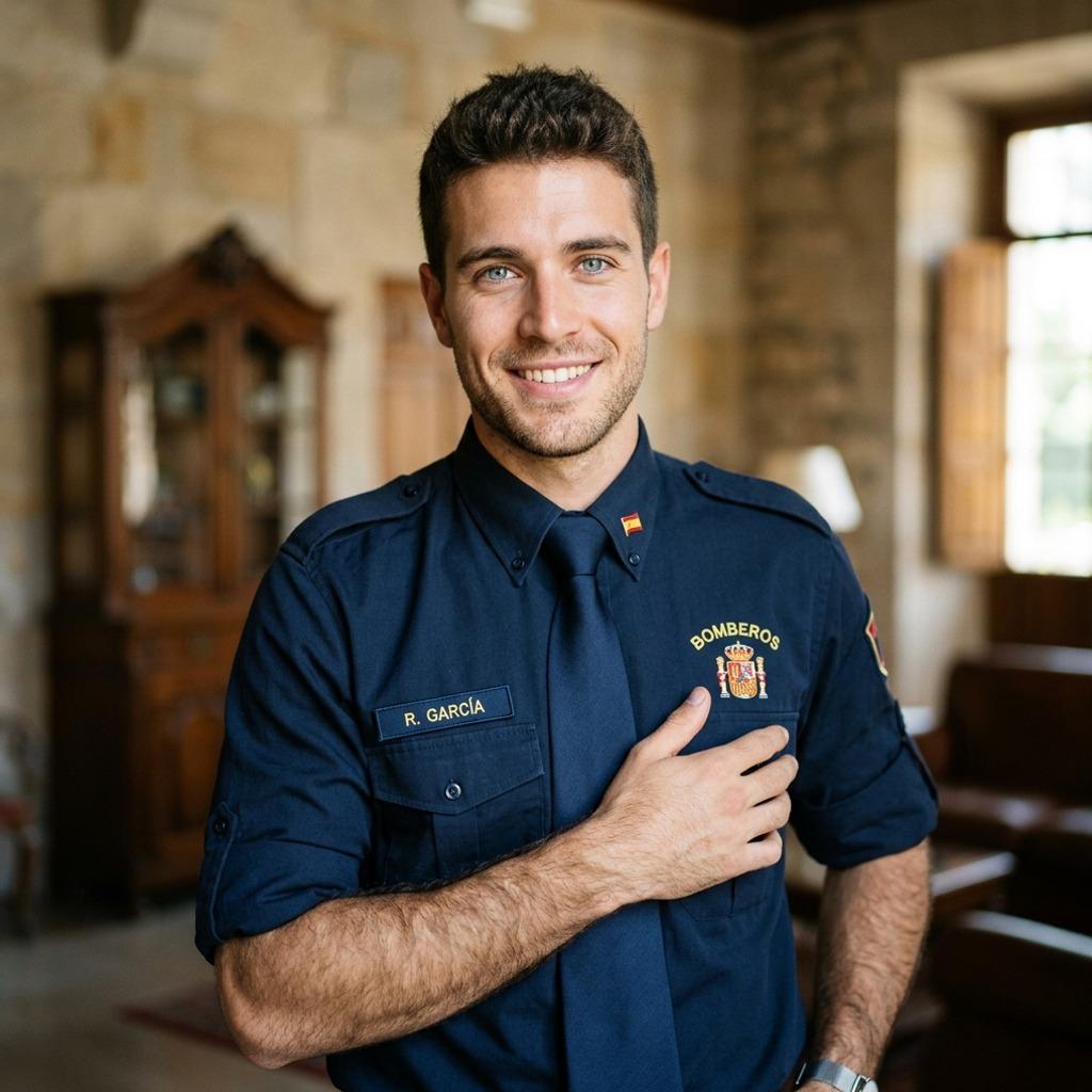 Every smile from a man in uniform is a masterpiece. 😍🔥 #malebeauty #police