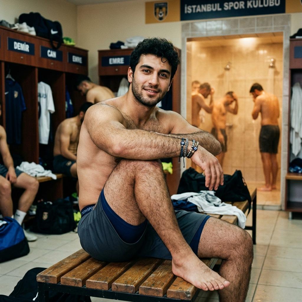Every smile in the locker room is a masterpiece. Celebrate the beauty of men. #malebeauty #lockerroom #athlete #gym